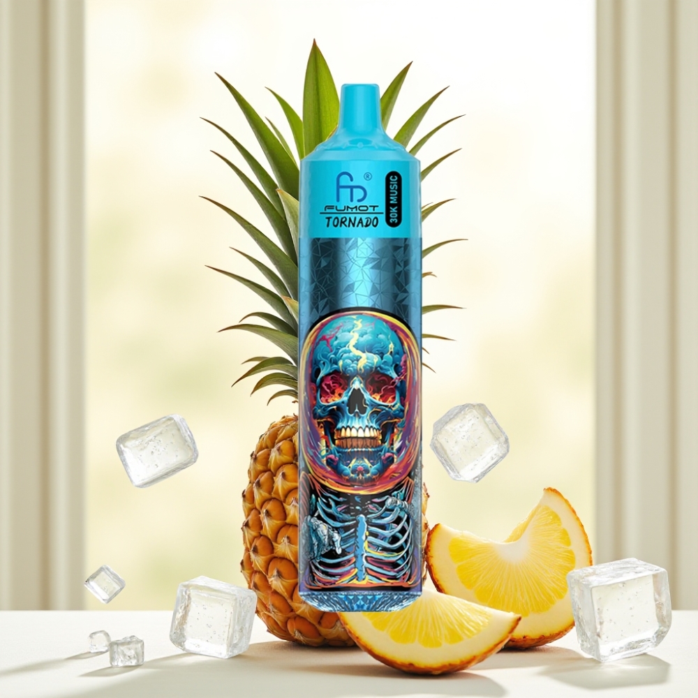Fumot RandM Tornado 30000 30000 тяг, 30мл, 2%/5%, ананас-льод