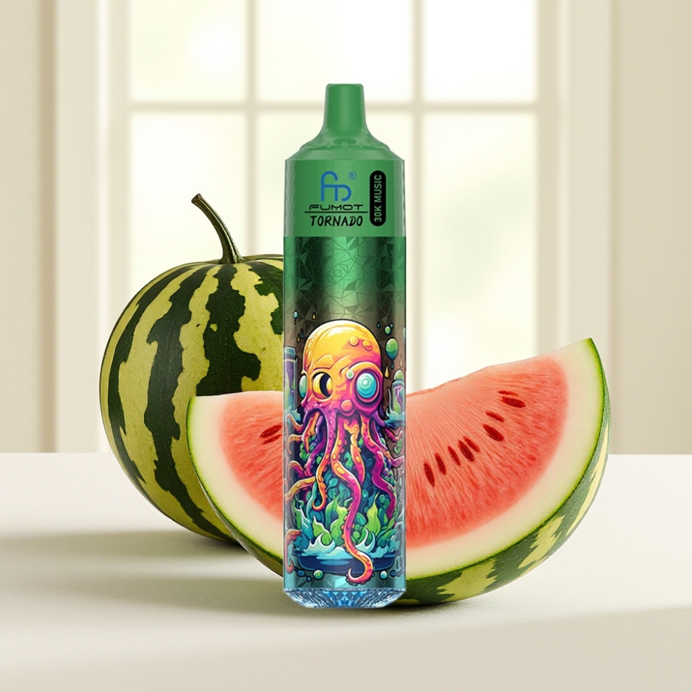 Fumot RandM Tornado 30000 Puffs Кавун Канталупа 30мл 2%/5% 600мAh