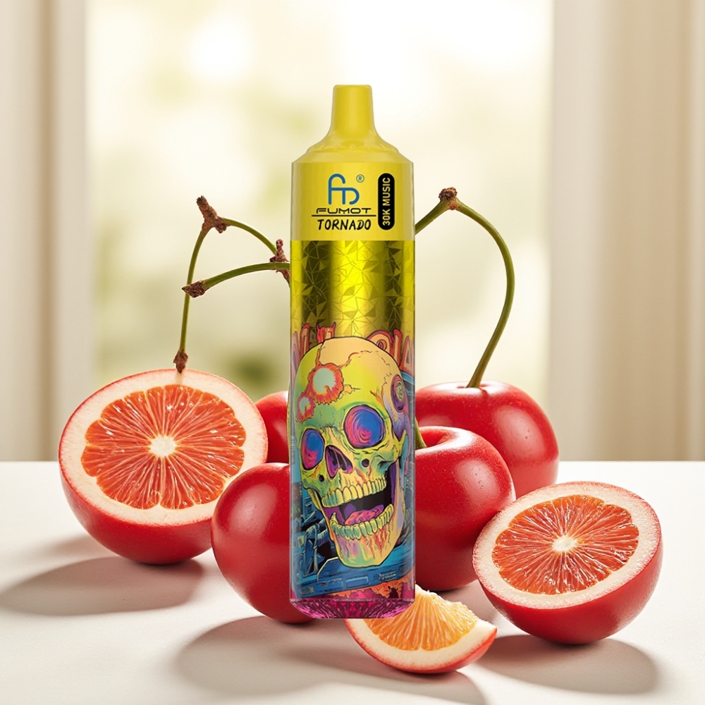 Fumot RandM Tornado 30000 Puffs Вишнева Кола 30mL 2%/5% 1.0 Ohm 600mAh LED