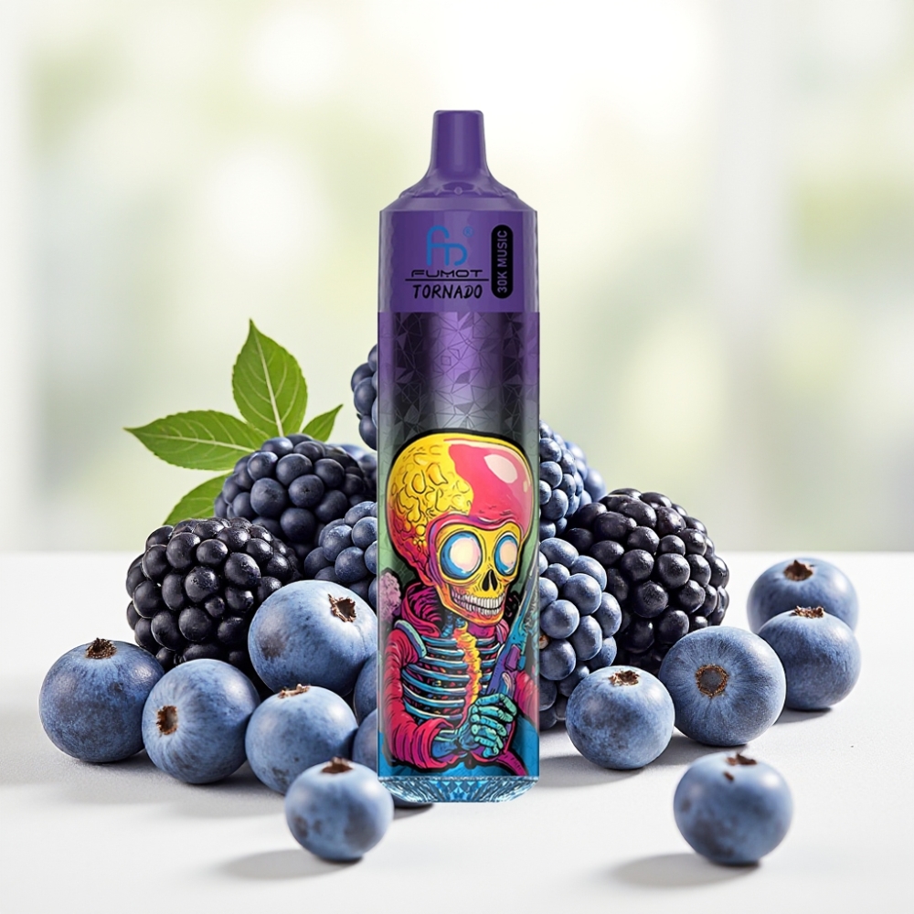 Fumot RandM Tornado 30000 Puffs Чорниця Ожина 30mL 2%/5% 600mAh
