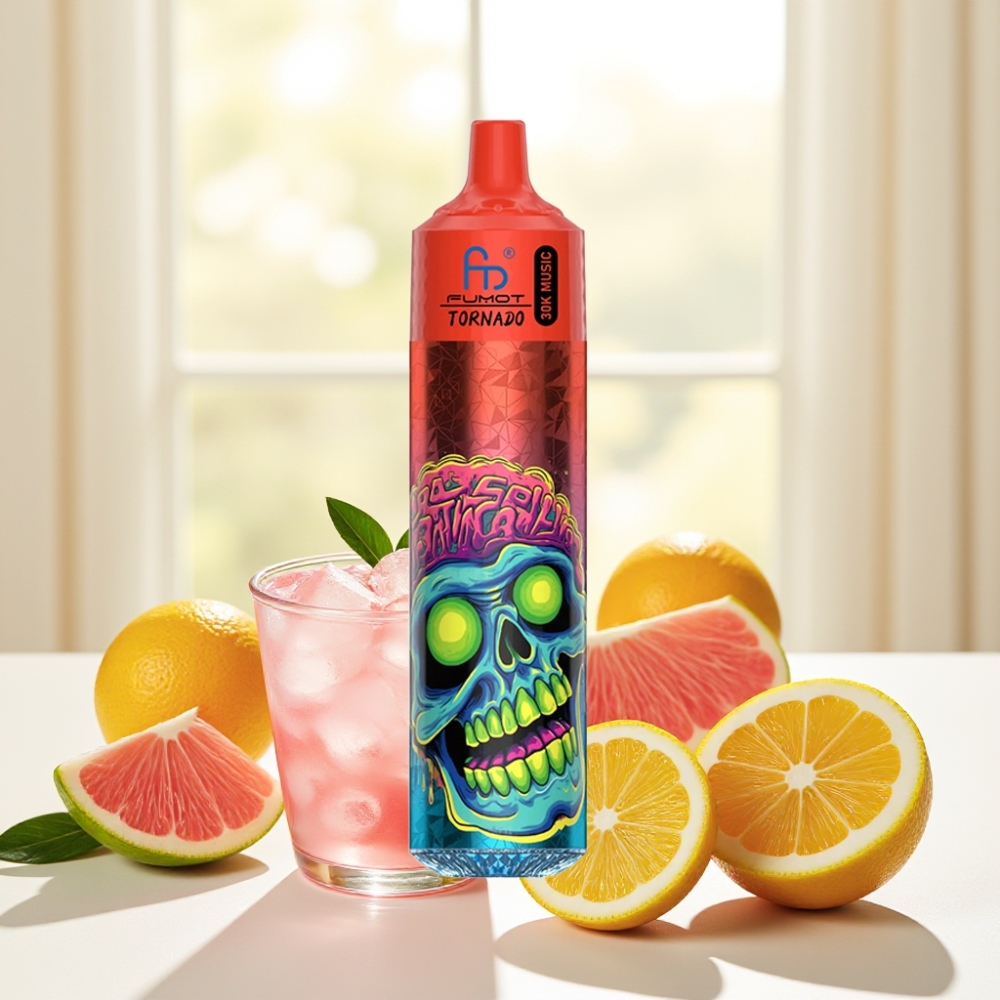 Fumot RandM Tornado 30000 Puffs Рожевий лимонад 30mL 2%/5% 600mAh