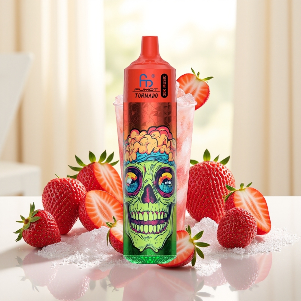 Fumot RandM Tornado 30000 Puffs Полуниця Ягідний Лід 30mL 2%/5% 600mAh