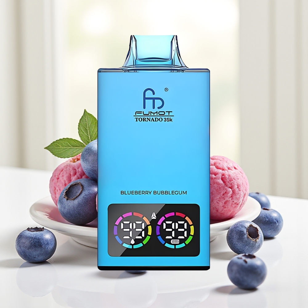 Fumot Tornado 35000 Багаторазовий Вейп Чупа-Чупс з Чорницею