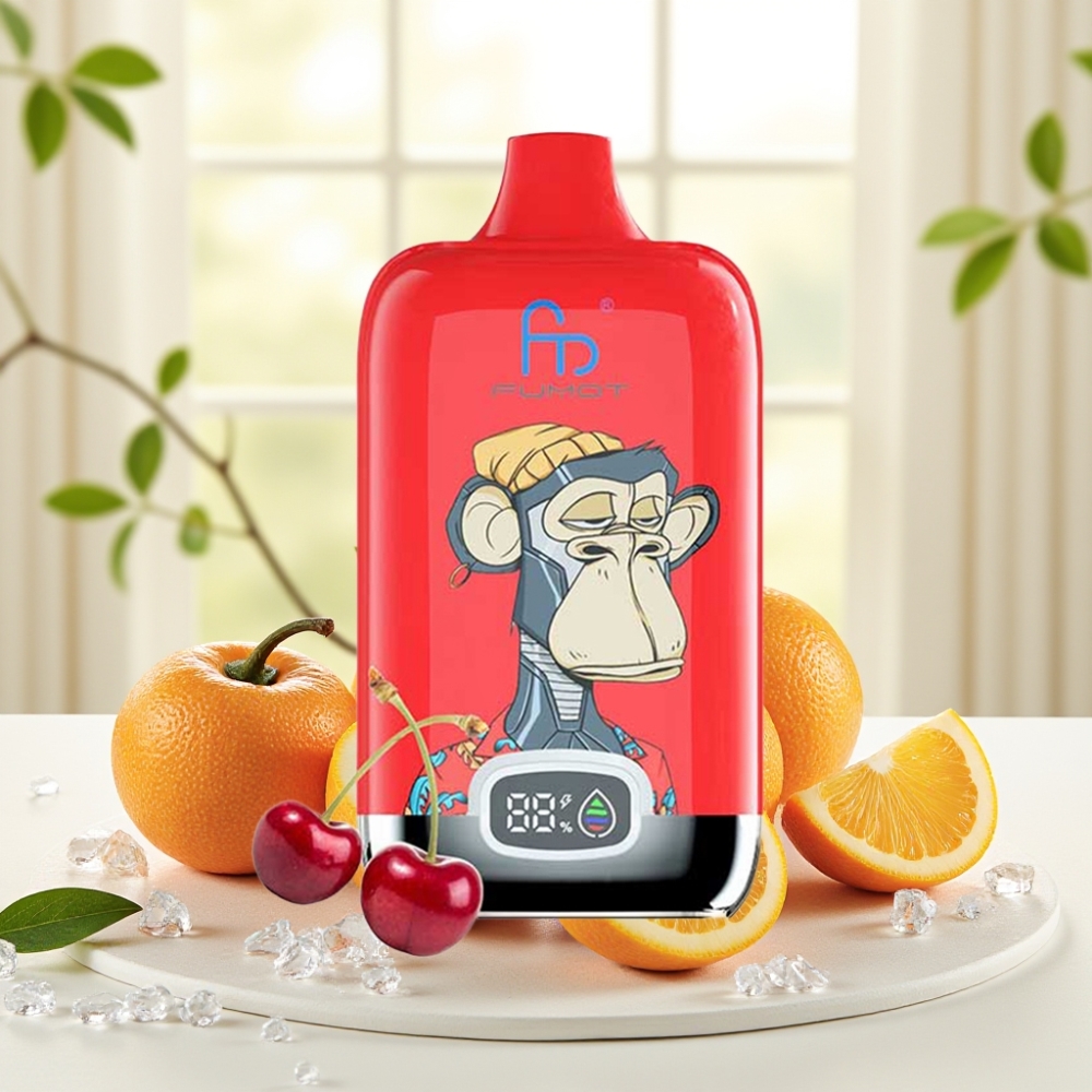 Fumot Tornado Digital Box 12000 поштовхів 20ml Льодовий Поп Mesh Coil Type-C