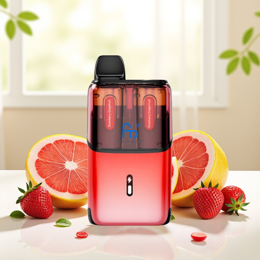 Fumot Ultra T32000 Полуничний Грейпфрут - Полуничний Драконфрут 32000 тяг 800mAh 24ml Type-C