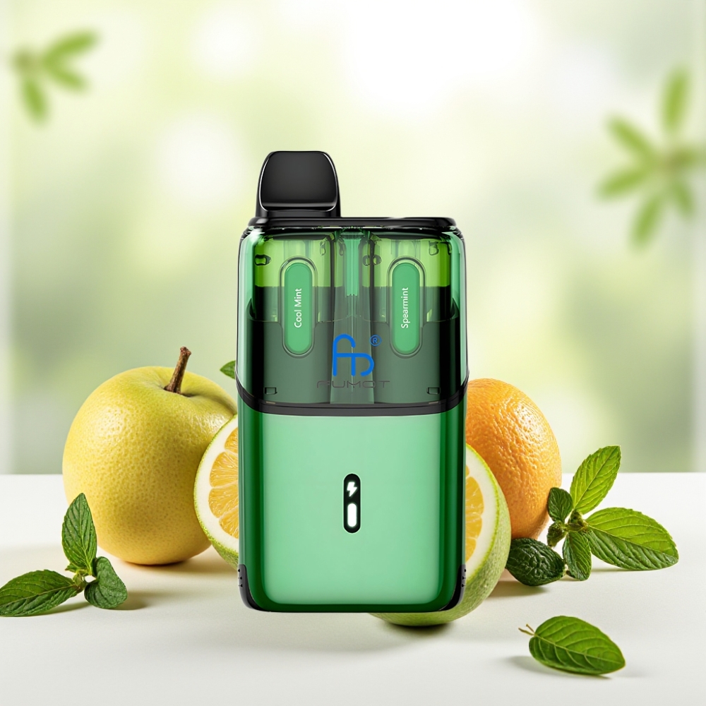 Fumot Ultra T32000 Дезодуючий Вейп до 32000 тяг Cool Mint - М'ята 800mAh Type-C 24мл 20мг