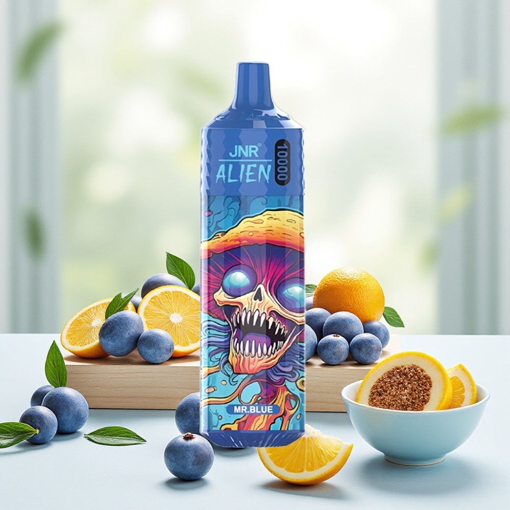 JNR Alien 10000 Puffs Містер Блакитний 850mAh 20ml RGB Type-C 1.2Ω