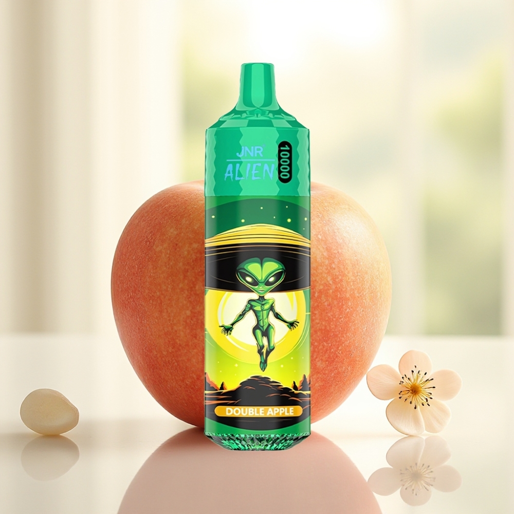 JNR Alien 10000 Puffs Подвійне яблуко 850mAh 20ml Type-C RGB