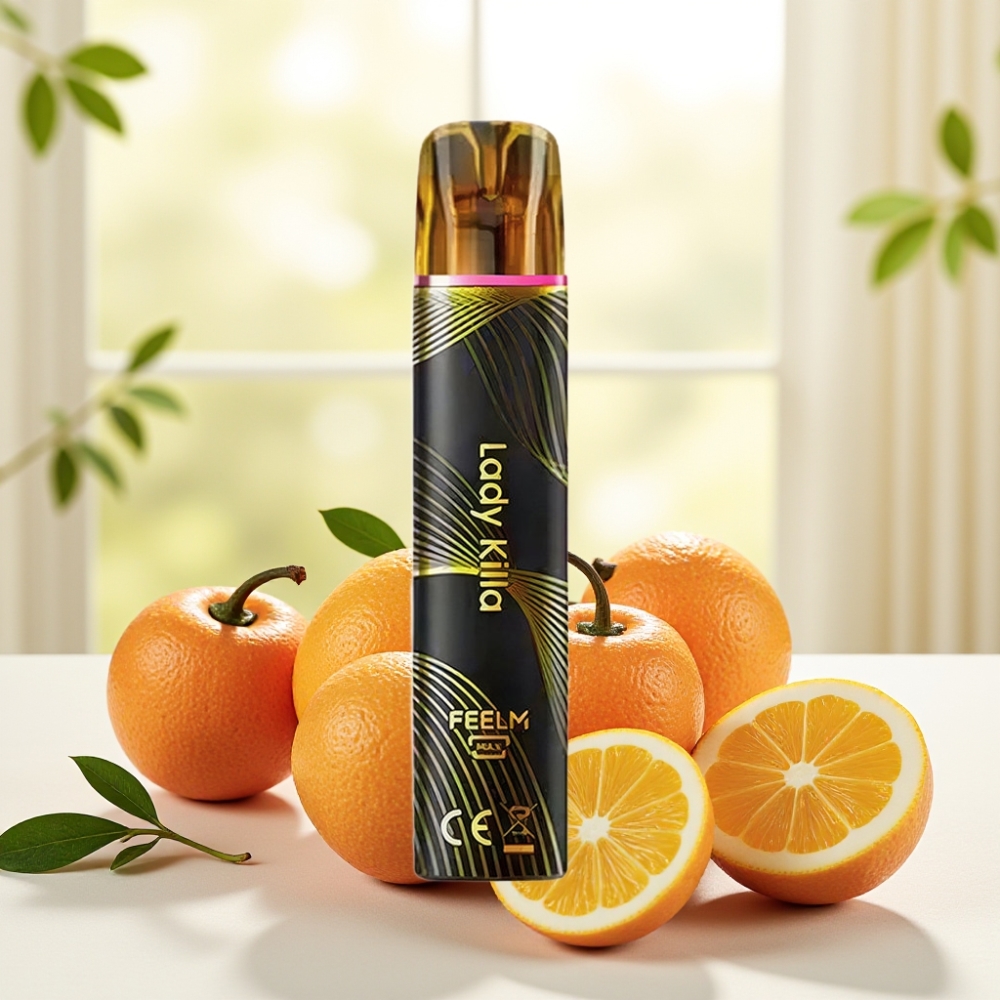 JNR Black&Golden 600+200 Puffs Леді-вбивця 800 Puffs 550mAh 2ml TPD 2%