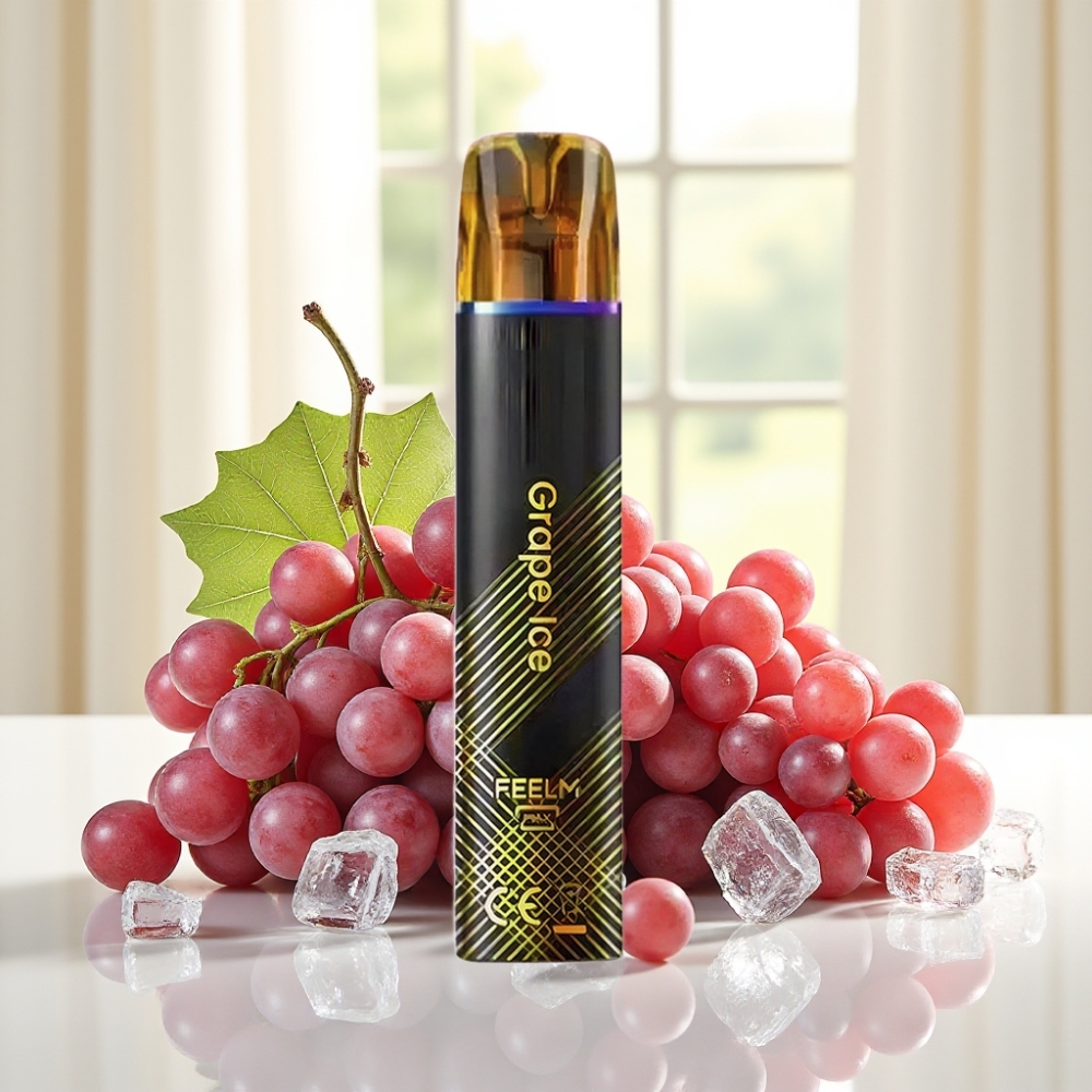 JNR Black&Golden 800 Затяжок | Акумулятор 550mAh | 2ml Рідини | Виноградний Лід