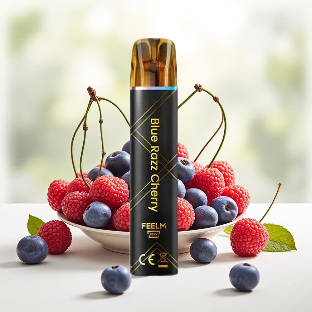 JNR Black&Golden 800 Затяжок Батарея 550mAh Рідина 2ml Синьожир Червоний