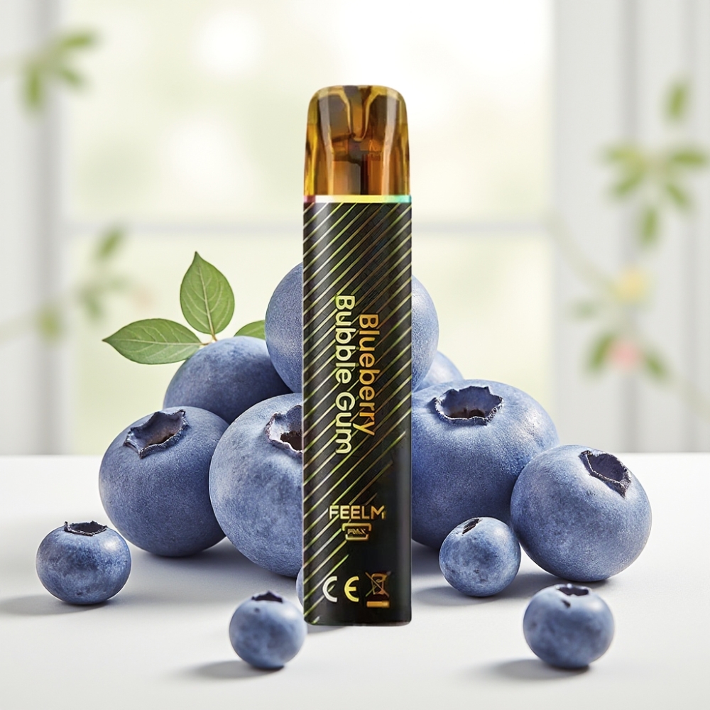 JNR Black&Golden 800 Puffs Диспозейбл Вейп Чорнично-Жуйкова Гумка 550mAh 2ml 2%