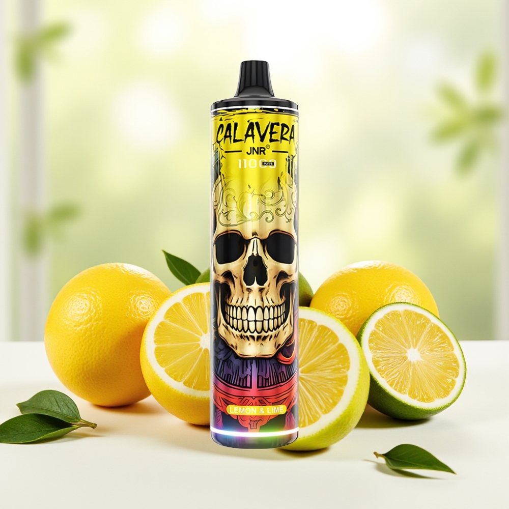 JNR Calavera 11000 Puffs Лимон та Лайм Тип-C 850mAh 21мл 1.0ом 0%/2%/5%