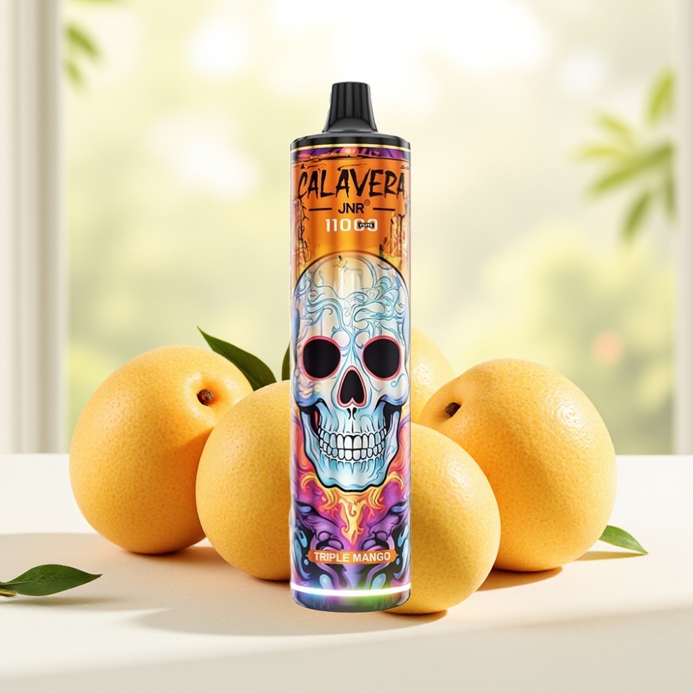 JNR Calavera 11000 Puffs Disposable Vape Triple Mango (Трипл Манго), Type-C, 850mAh, 21мл, 1.0Ω