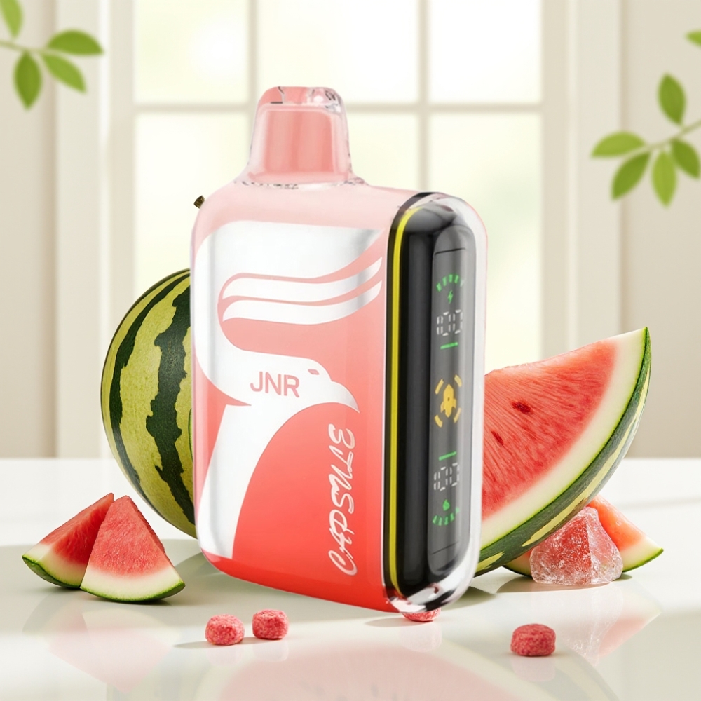 JNR Capsule 15000 Puffs Кавун Brazz Ice, 850mAh, 20ml, Dual Mesh Coil, 20W