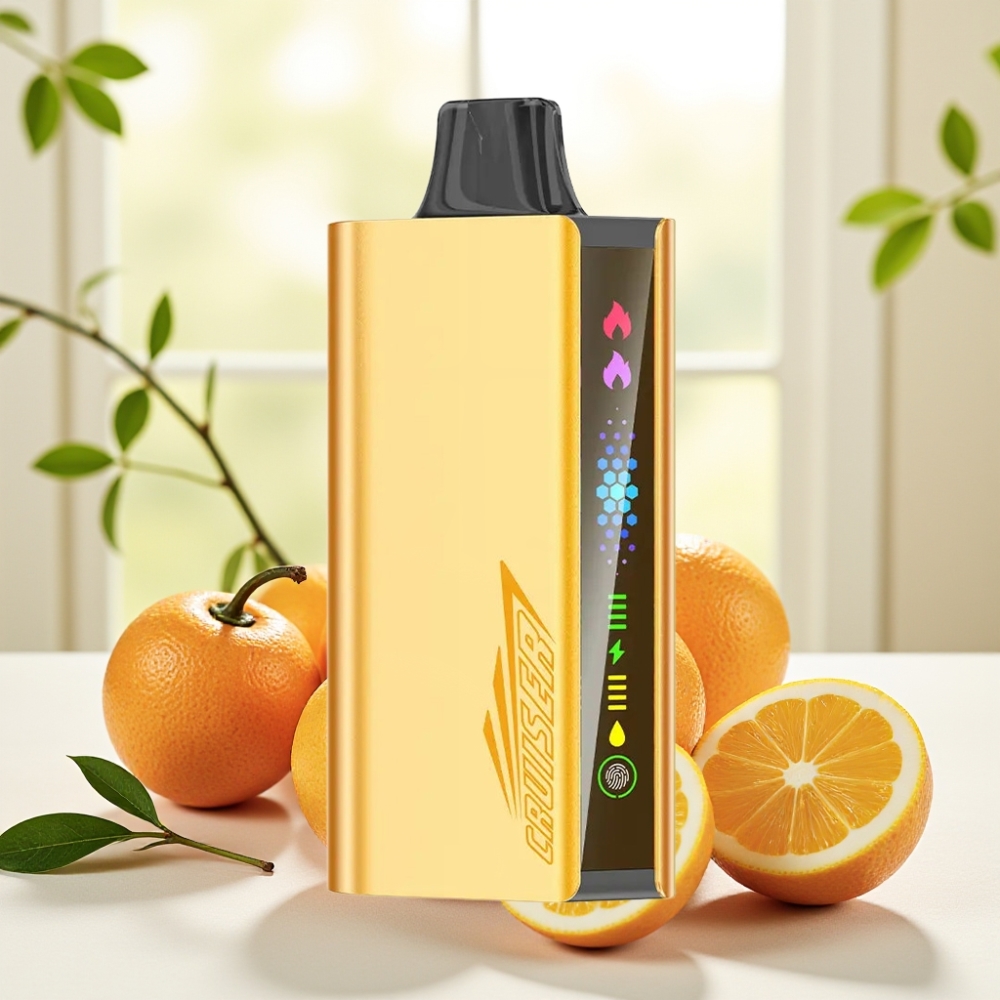 JNR Cruiser 12000 Puffs Беззарядний Вейп Cool Fanta, 50 мг/мл, 25 мл, 3500 мАг