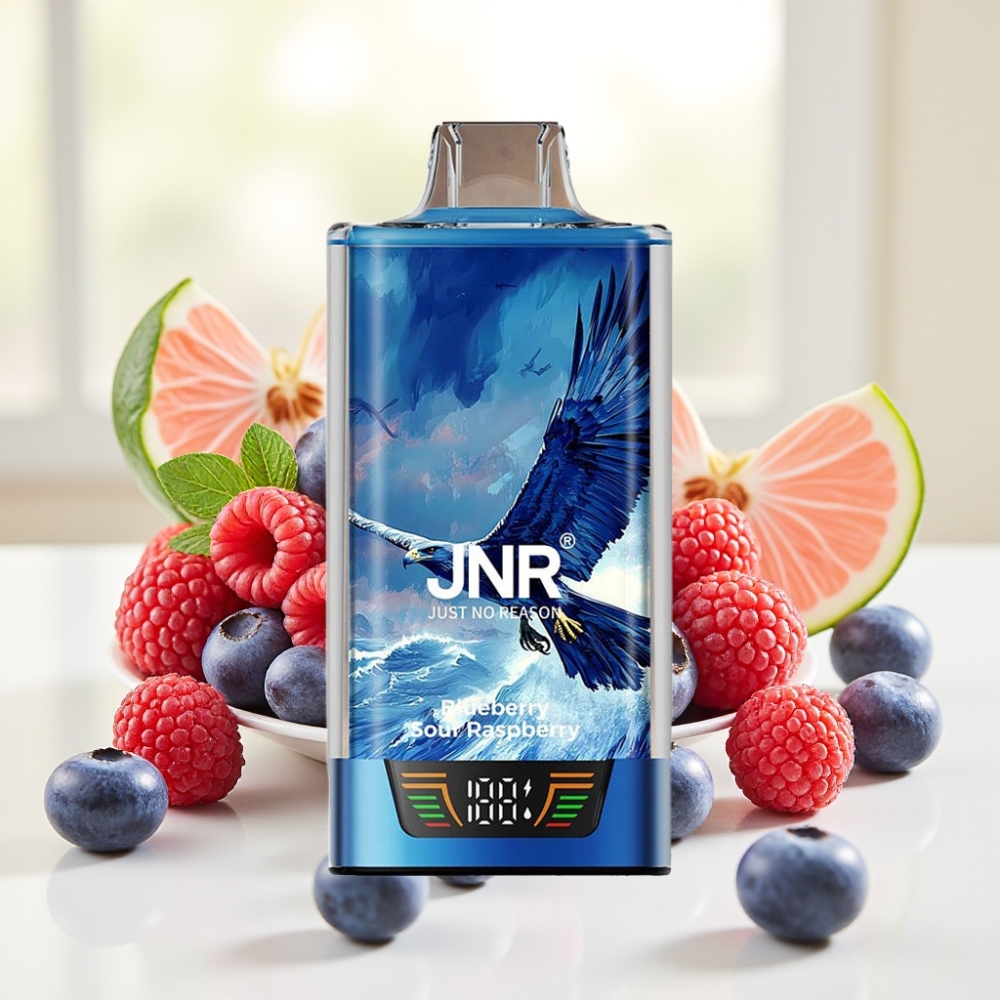 JNR Falcon Pro 28000 Одноразова Вейп Чорниця Кисла Малина 30мл 950мАг 5%