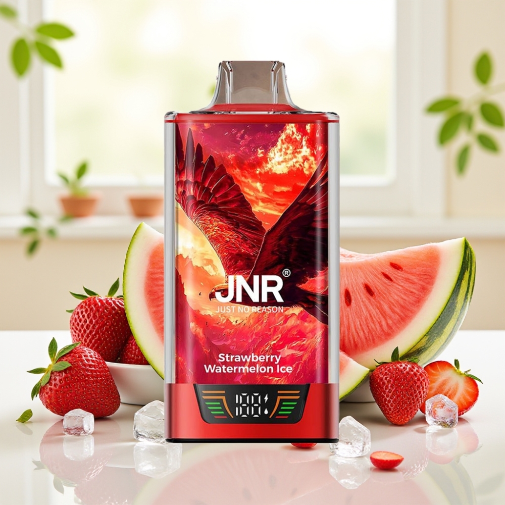 JNR Falcon Pro 28000 Одноразова Вейп Полуниця Кавун Лід 30мл 950мАг 5%