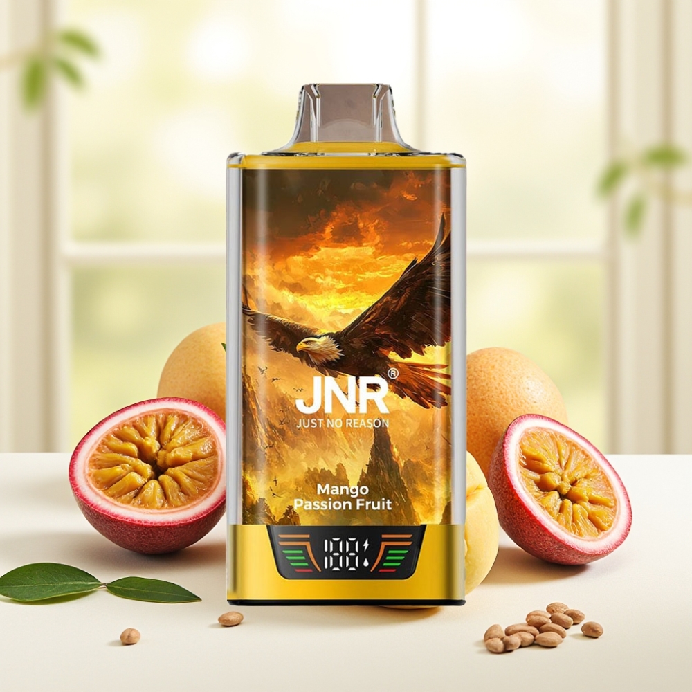 JNR Falcon Pro 28000 Одноразова Електронна Сигарета 30мл 950мАг 5% Манго Маракуйя