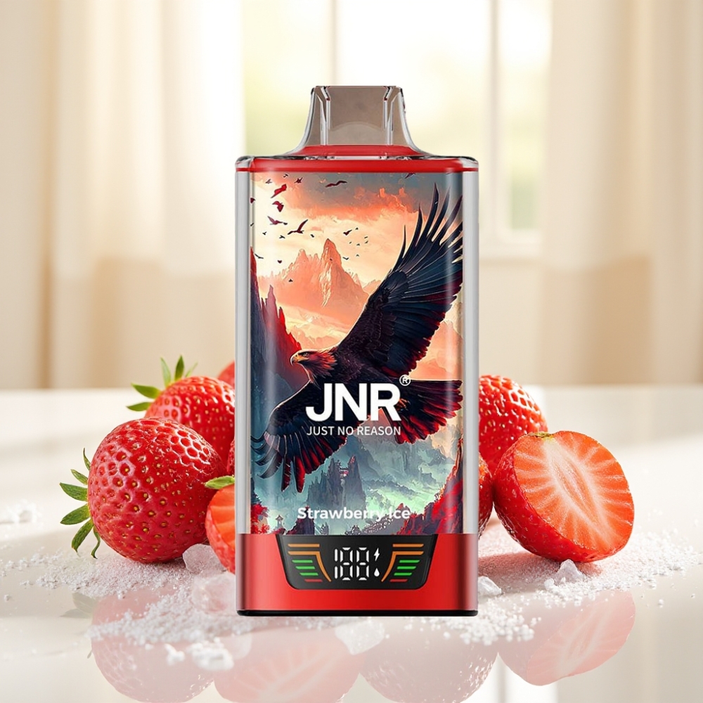 JNR Falcon Pro 28000 Одноразова Вейп Полуниця Лід 30мл 950мAh 5%