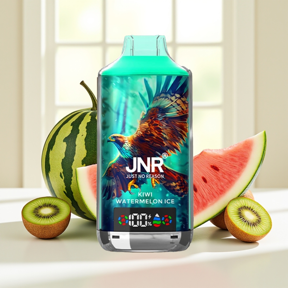 JNR Falcon X 18000 Puffs Киві Кавун лід 750mAh 24ml Dual Mesh Coil Type-C