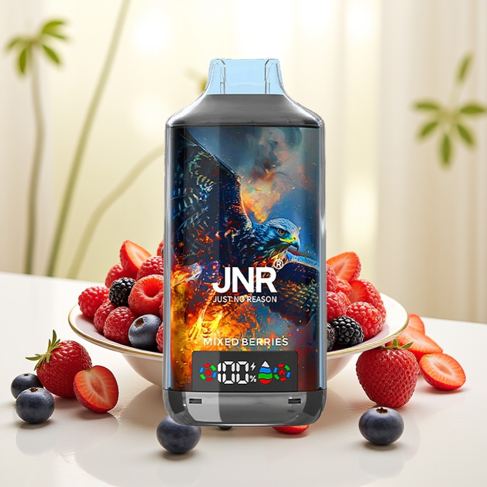 JNR Falcon X 18000 Puffs Змішані Ягоди 750mAh 24ml Dual Mesh Coil Type-C