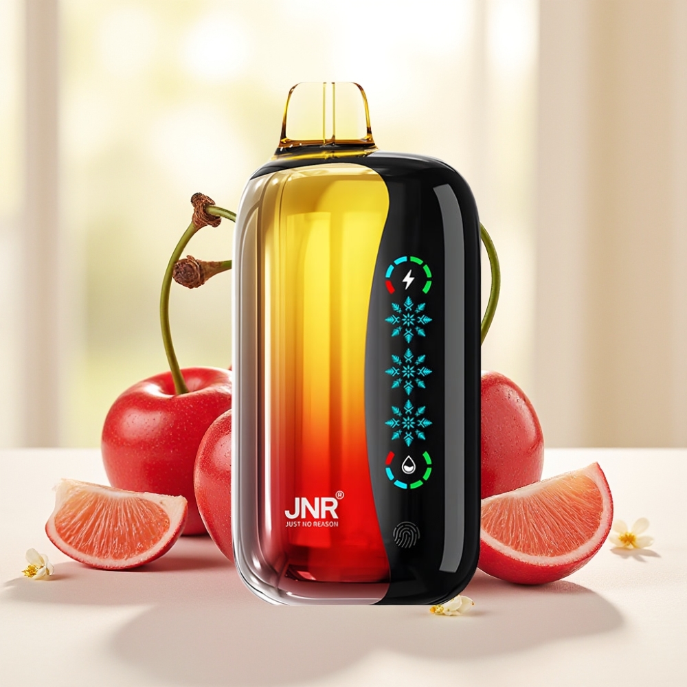 JNR Flex Ice 21000 Puffs Випаровувач Одноразовий Вишнева Кола Регульований Лід 26мл Тип-C 1000мАг