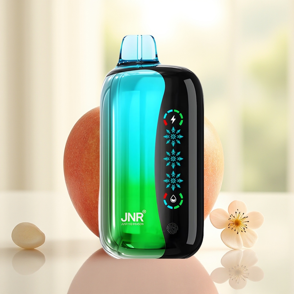 JNR Flex Ice 21000 Puffs Disposable Vape Подвійне яблуко Лід регульований 26мл Тип-C 1.2 Ohm Dual Mesh