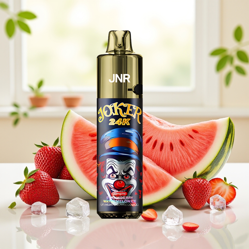 JNR Joker 24K Puffs Одноразова Електронна Сигарета Поліпшена Версія 2+10мл 800мАг 24000 Затяжок 2%