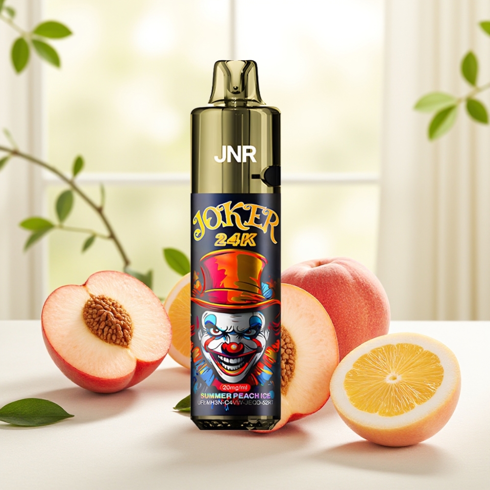 JNR Joker 24K Puffs Літній Персик зі Льодом 2+10ml 800mAh Type-C 2%
