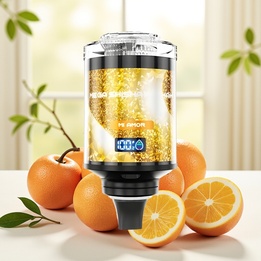 JNR Mega Shisha Hookah Desktop Compatibility 100K 60мл 2200мА·год Mi Amor