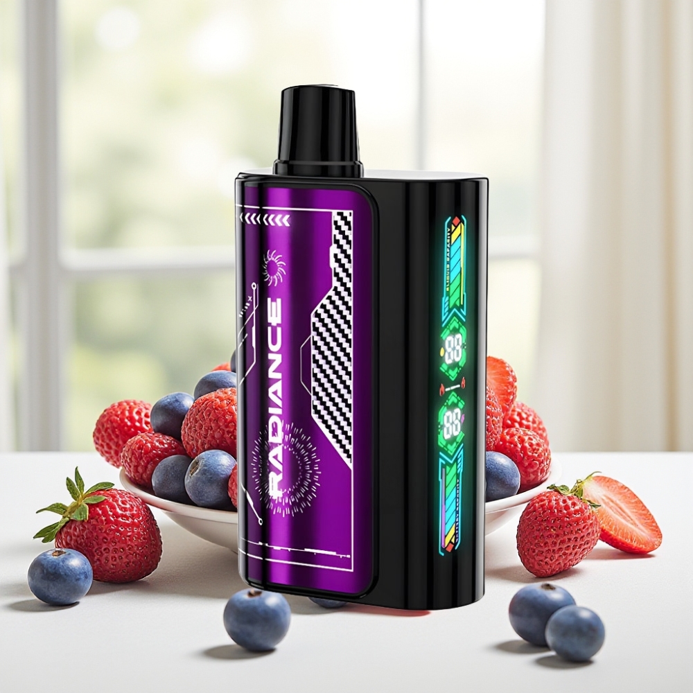 JNR Radiance 31000 пітів Диспосейбл Вейп BLUE RAZZ CHERRY 28мл 950мАг 2%