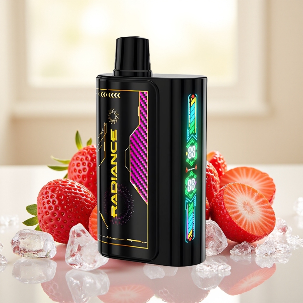 JNR Radiance 31000 Puffs Disposable Vape ПОЛУНИЦЯ-ЛЬОДИК 28мл рідина 2% нікотину