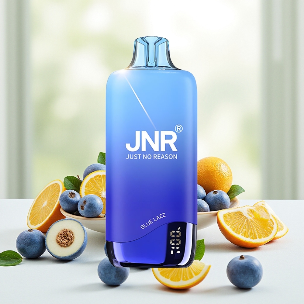 JNR Rainbow 10500 пфів Одноразова Вейп Блакитний Лаз 18мл 600мАг