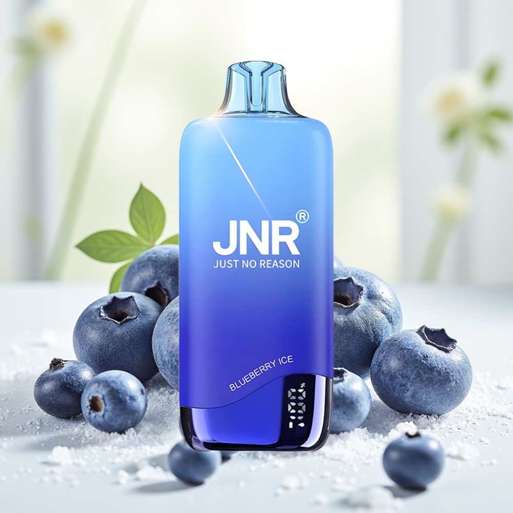 JNR Rainbow 10500 Puffs Disposable Vape Чорниця з охолодженням 10500 тяг 600mAh 18мл 0.8Ω