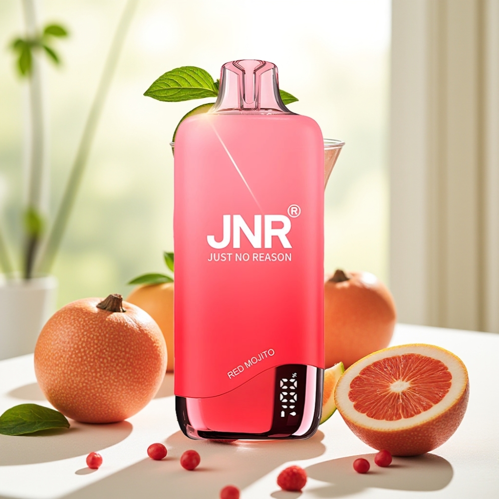 JNR Rainbow 10500 Puffs Disposable Vape Червоний Мохіто 10500 тяг 600mAh 18ml 0.8Ω