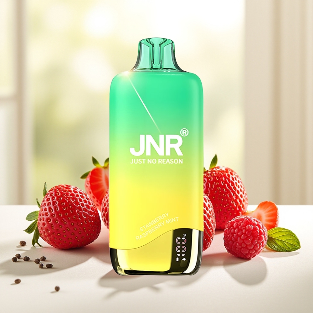 JNR Rainbow 10500 Puffs Disposable Vape Полуниця Малина М’ята 600mAh 18ml 0.8ohm