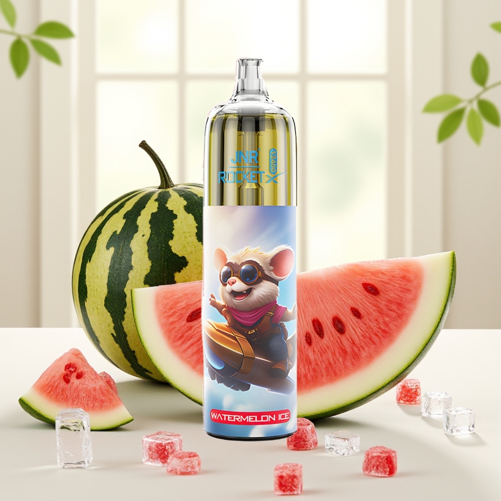 JNR Rocket-X 12400 Puffs Диспосейбл Вейп З регульованим повітряним потоком