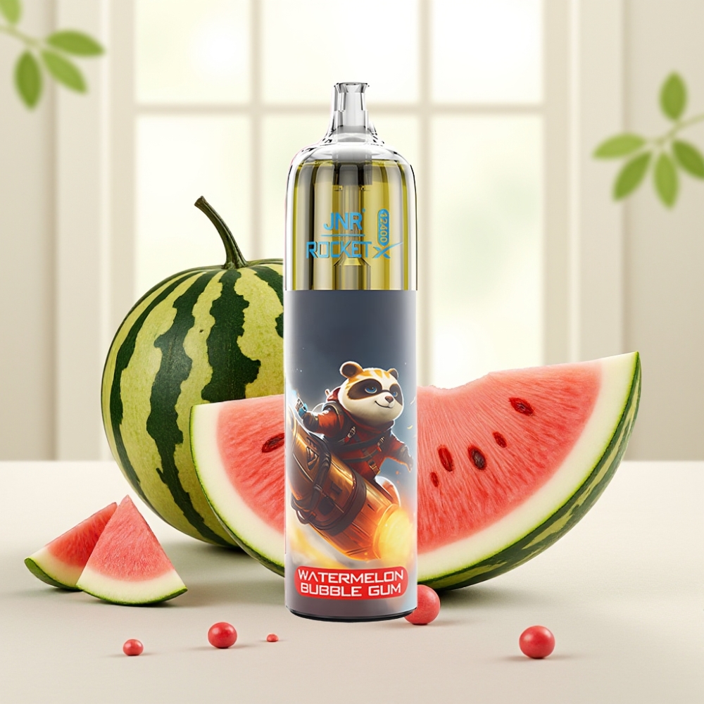 JNR Rocket-X 12400 Puffs Disposable Vape Арбузова Гумка, 25мл, 850мАг, Type-C