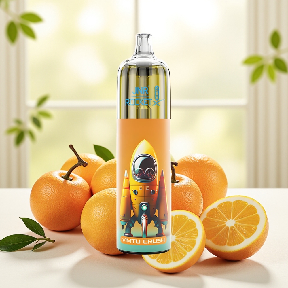 JNR Rocket-X 12400 Puffs Disposable Vape Vimtu Crush з регульованим повітряним потоком