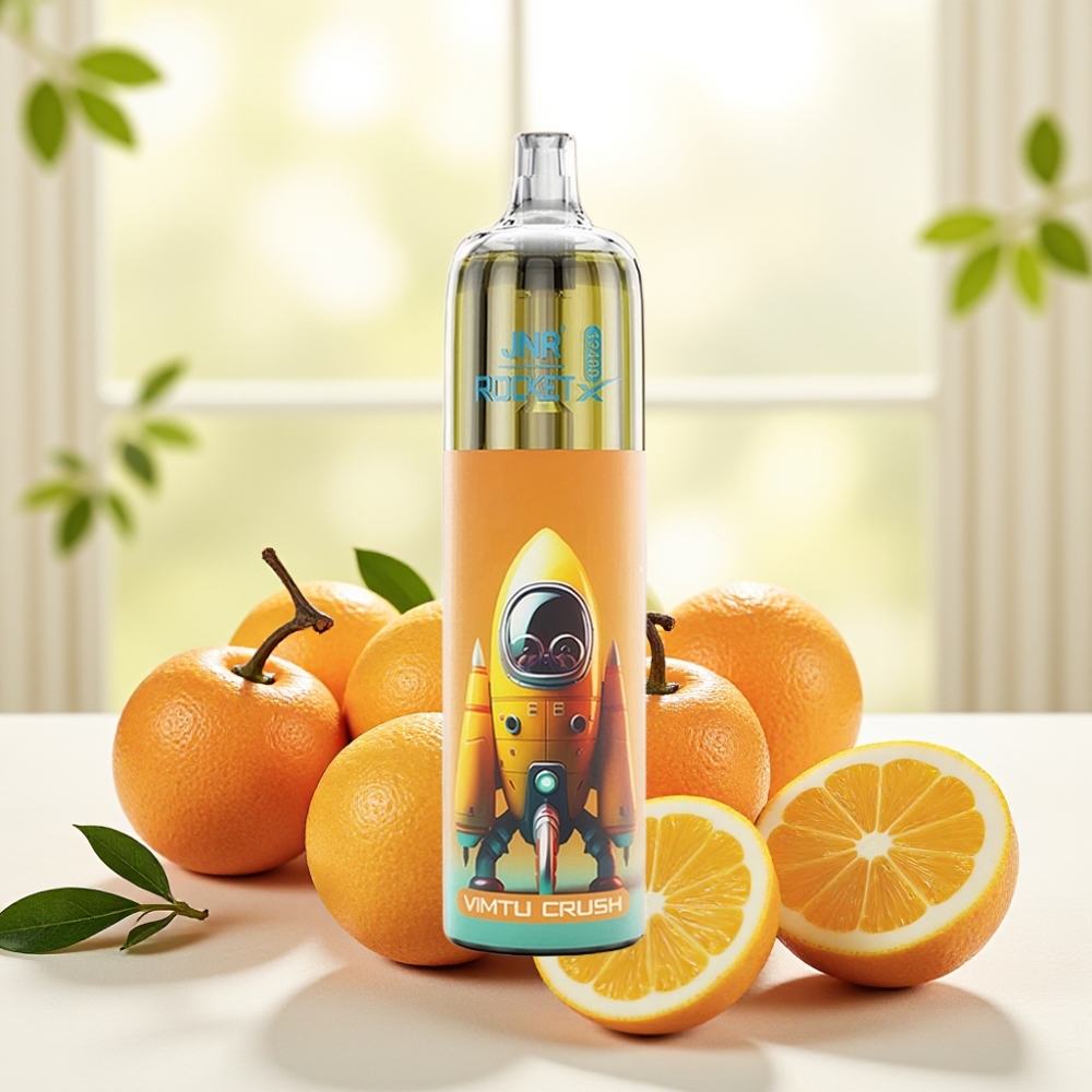 JNR Rocket-X 12400 Puffs Disposable Vape Vimtu Crush з регульованим повітряним потоком