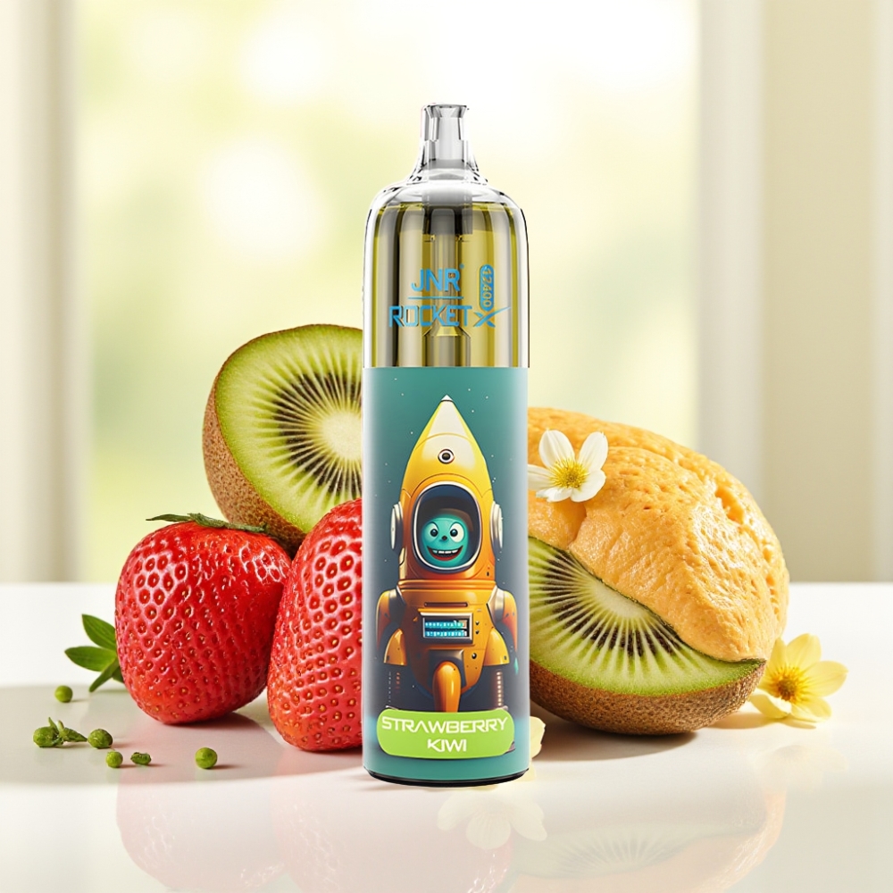 JNR Rocket-X 12400 Puffs Одноразова Електронна Сигарета Поліпшене Повітряне Керування RGB Підсвітка 1.2Ом