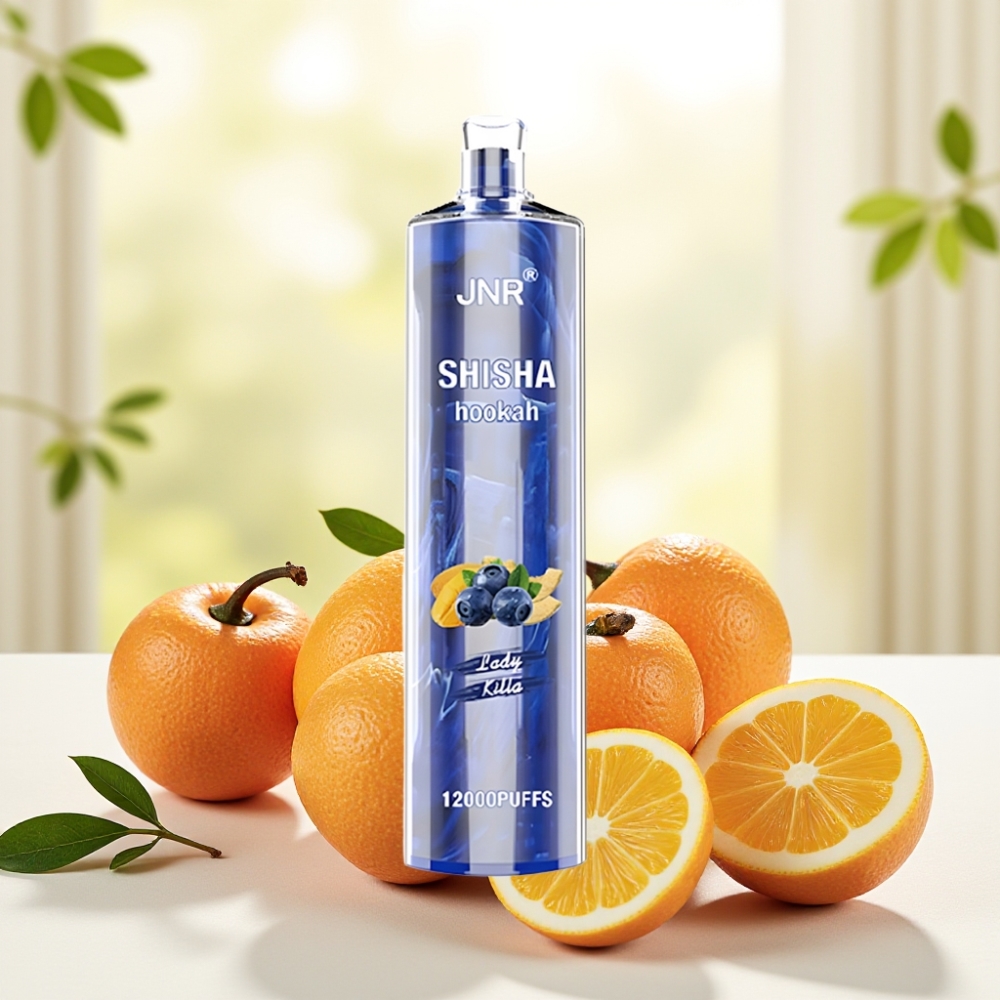 JNR Shisha Hookah 12000 Puffs Lady Killa 750mAh 24ml 0.6Ω