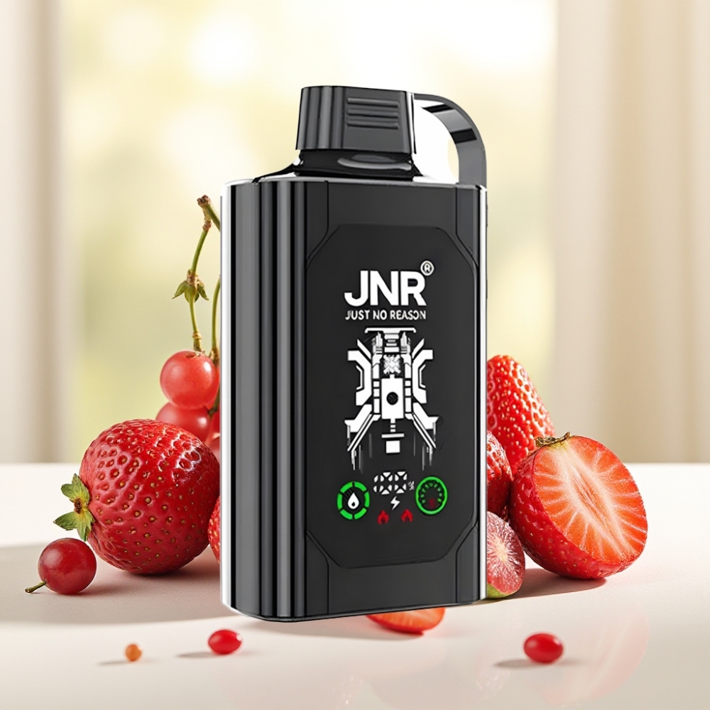 JNR Shisha Hookah Box 20500 Puffs Полуниця Виноград Дисплей HD Акумулятор 1000mAh Тип-C