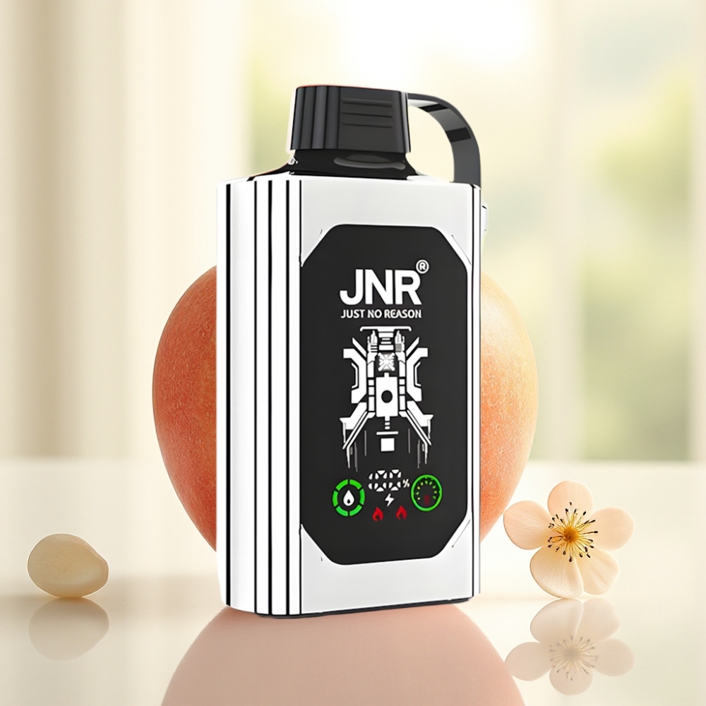 JNR Shisha Hookah Box 20500 Puffs Подвійне Яблуко HD Display 20500 Затяжок 1000mAh 25ml Dual Mesh Coil Type-C 0% 2% 5%