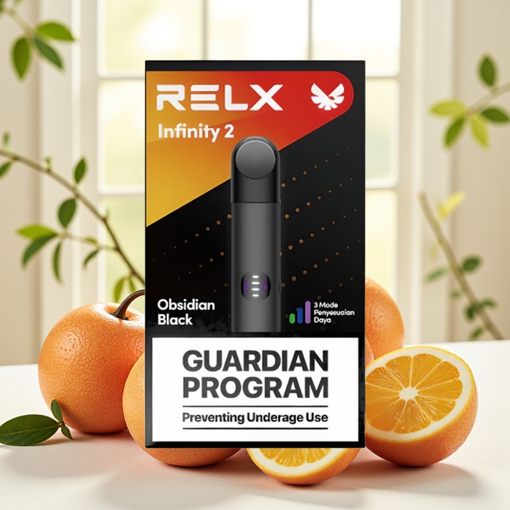 RELX Infinity 2 600-650 пушів 1.9 мл 440mAh 3 режими Darkasteroid