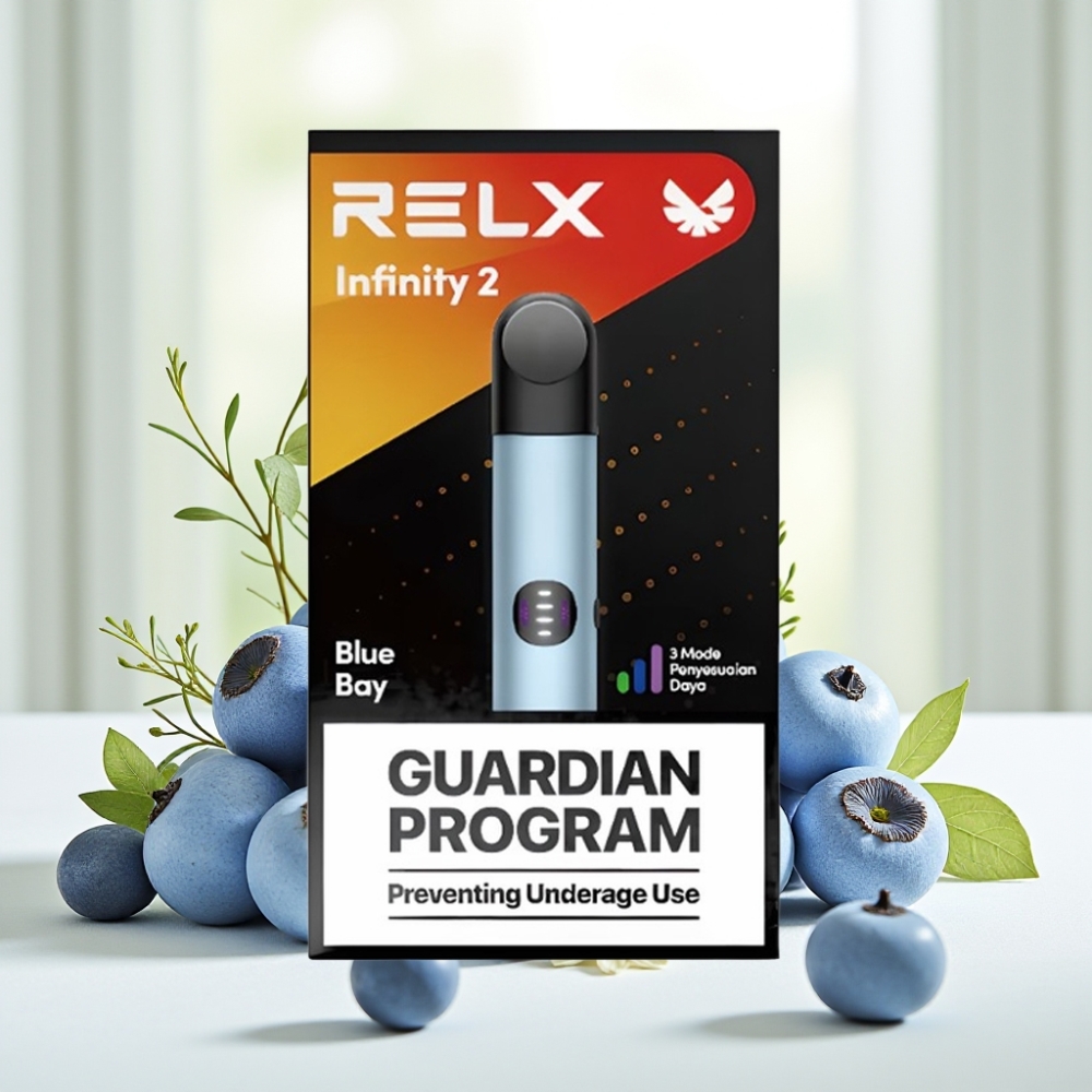 RELX Infinity 2 Блакитний 600-650 затяжок 1.9 мл 440mAh USB-C