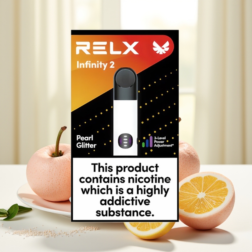 RELX Infinity 2 Перловий Порошок 600-650 пітів 1.9 мл 440mAh USB-C
