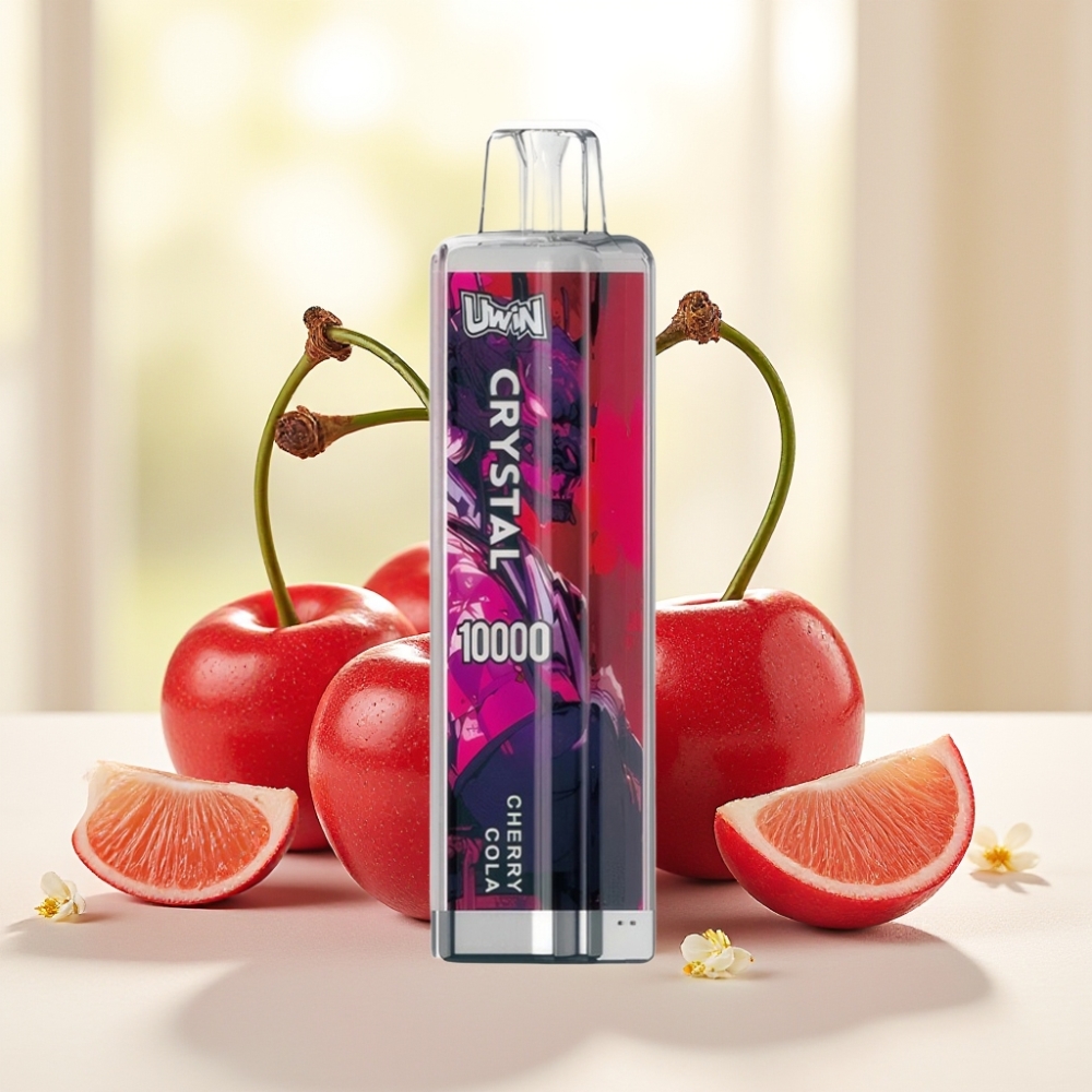 UWIN Crystal 10000 Puffs вишнева кола 18мл 650мAh Type-C