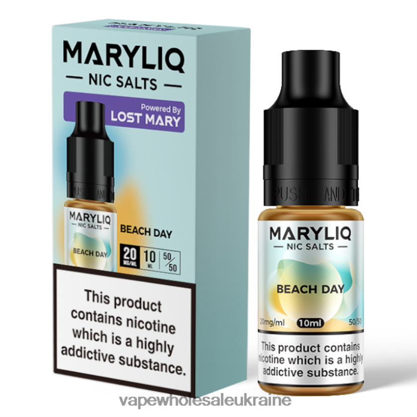 Вейп Цена Украина пляжний день NDN6FT439 LOST MARY MARYLIQ Ніцеві солі - 10мл - 20мг